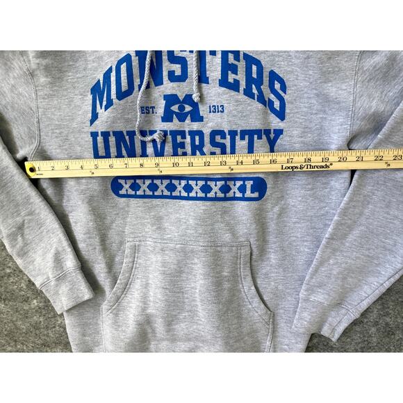 Disney Pixar Monster University hoodie pullover movie merchandise large - Picture 3 of 7